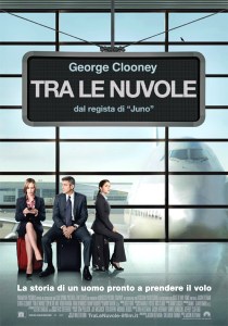 tra le nuvole george clooney poster up in the air