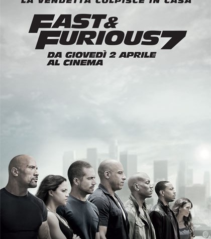 fast and furious 7 poster