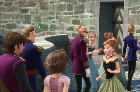 flynn e rapunzel in frozen