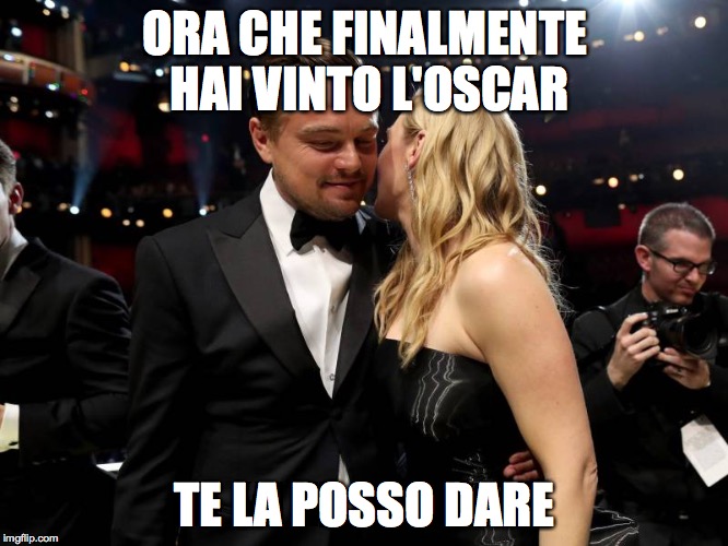 leo e kate agli oscar