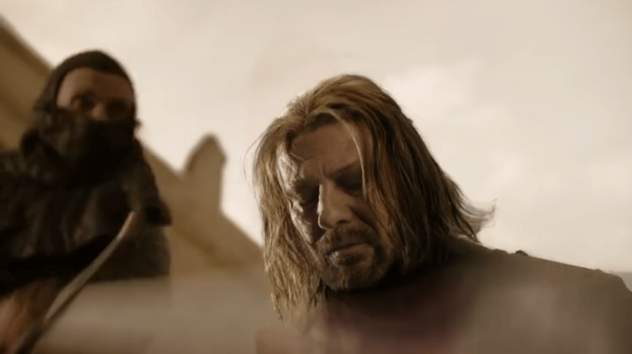 Ned Stark Beheaded