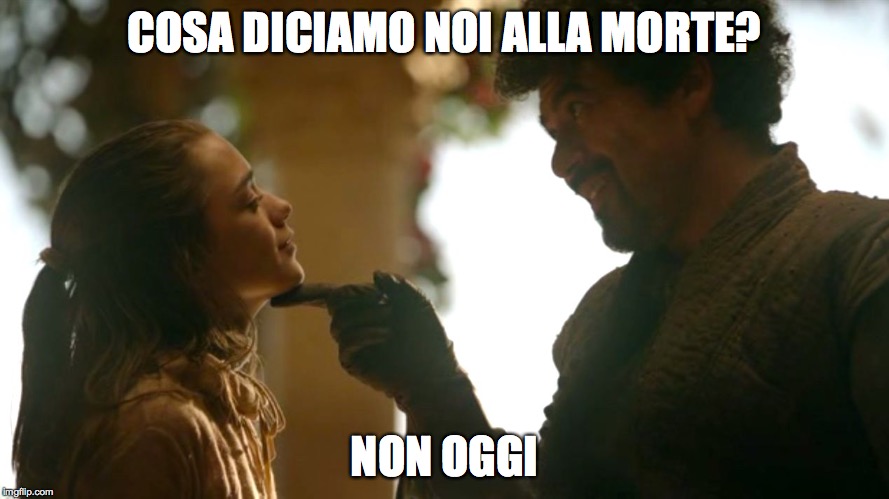 syrio forel non oggi
