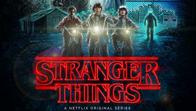 stranger things poster netflix