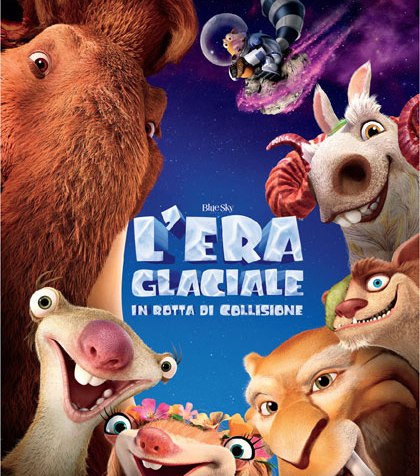 l'era glaciale in rotta di collisione immagini film cinema
