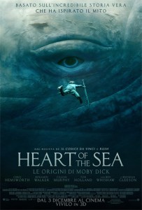 Heart of the Sea ron howard chris hemsworthimmagini poster foto
