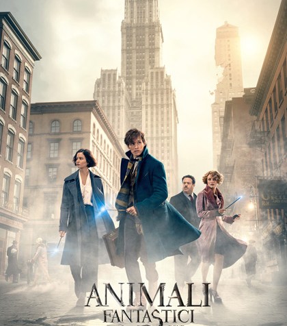 animali fantastici e come trovarli poster harry potter jk rowling