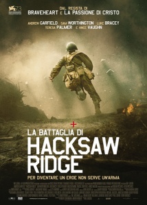 la battaglia di hacksaw ridge locandina poster immagini nel gibson
