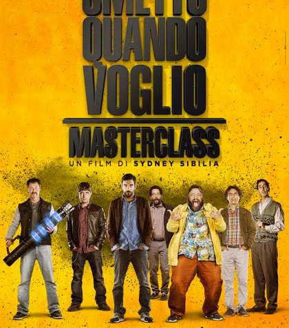 Smetto quando voglio - Masterclass poster locandina similia edoardo leo
