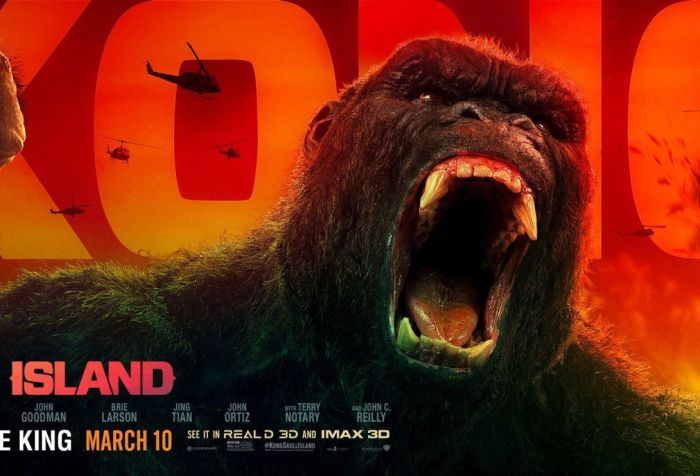 kong: skull island foto banner locandina