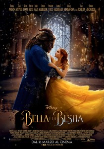 la bella e la bestia disney locandina poster italia