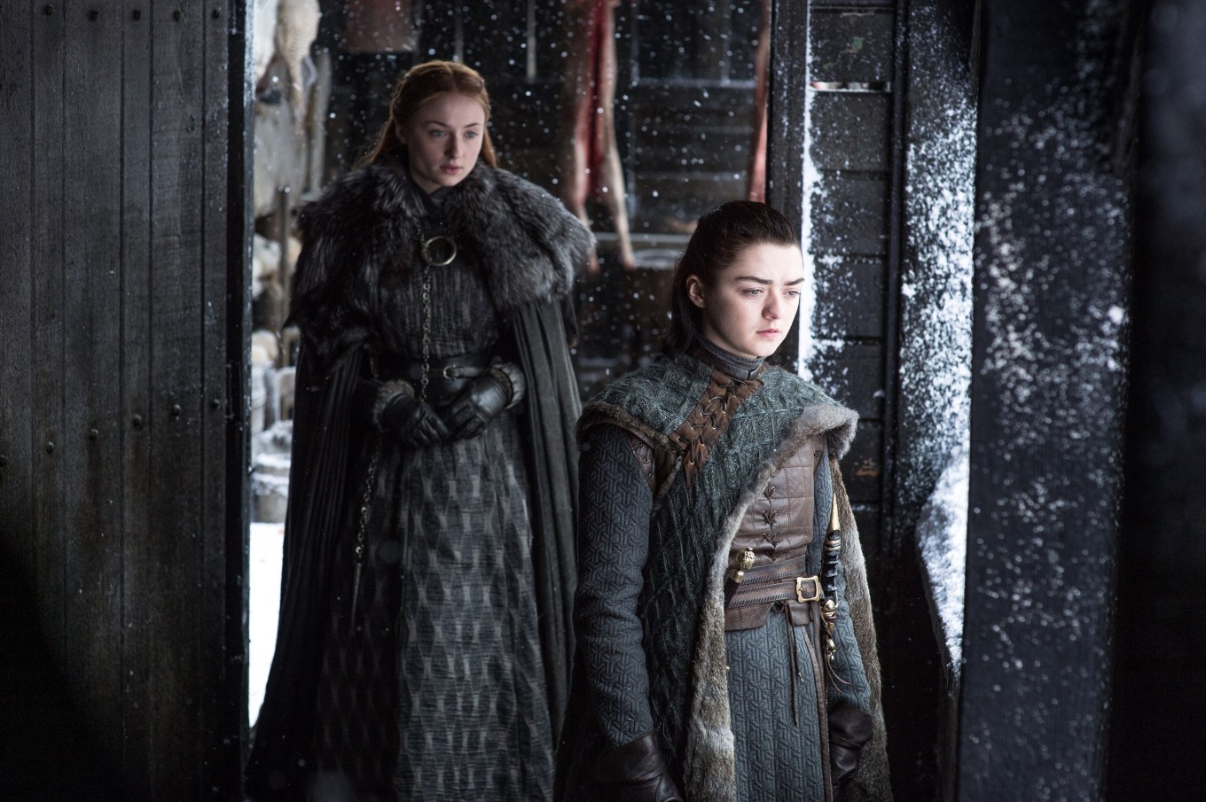 Sansa Arya  Beyond The Wall Game of Thrones Il Trono di Spade 7x6