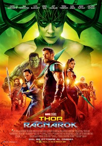 thor ragnarok manifesto locandina