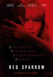 red sparrow locandina