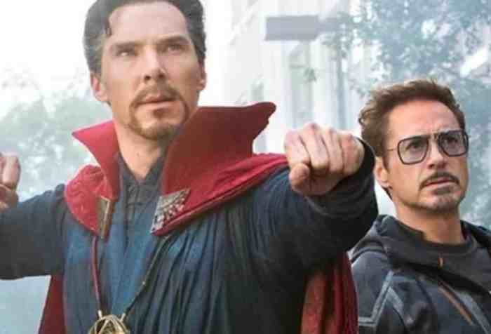 avengers infinity war doctor strange tony stark