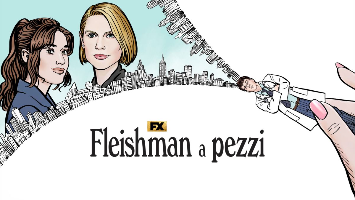 fleishman a pezzi banner locandina