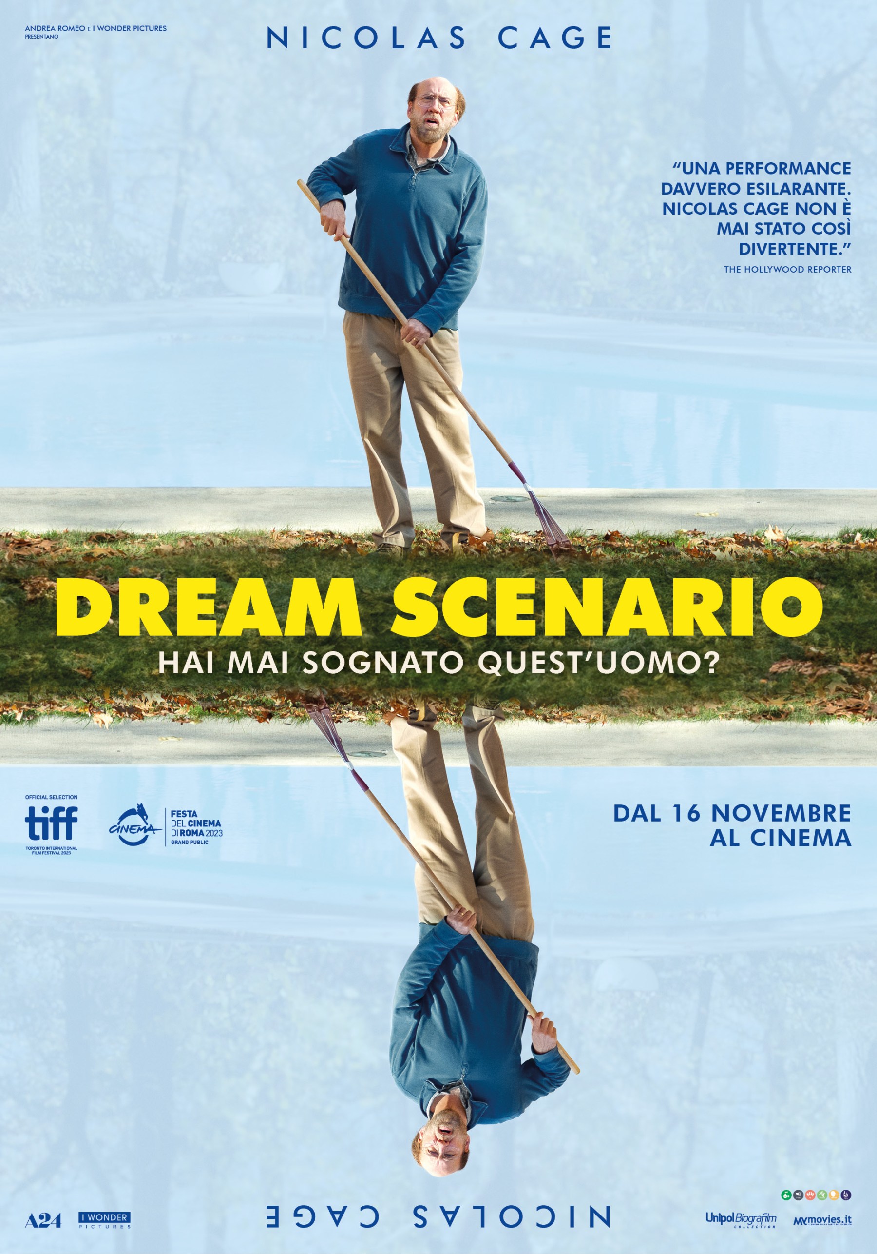 Dream Scenario Nicolas Cage poster
