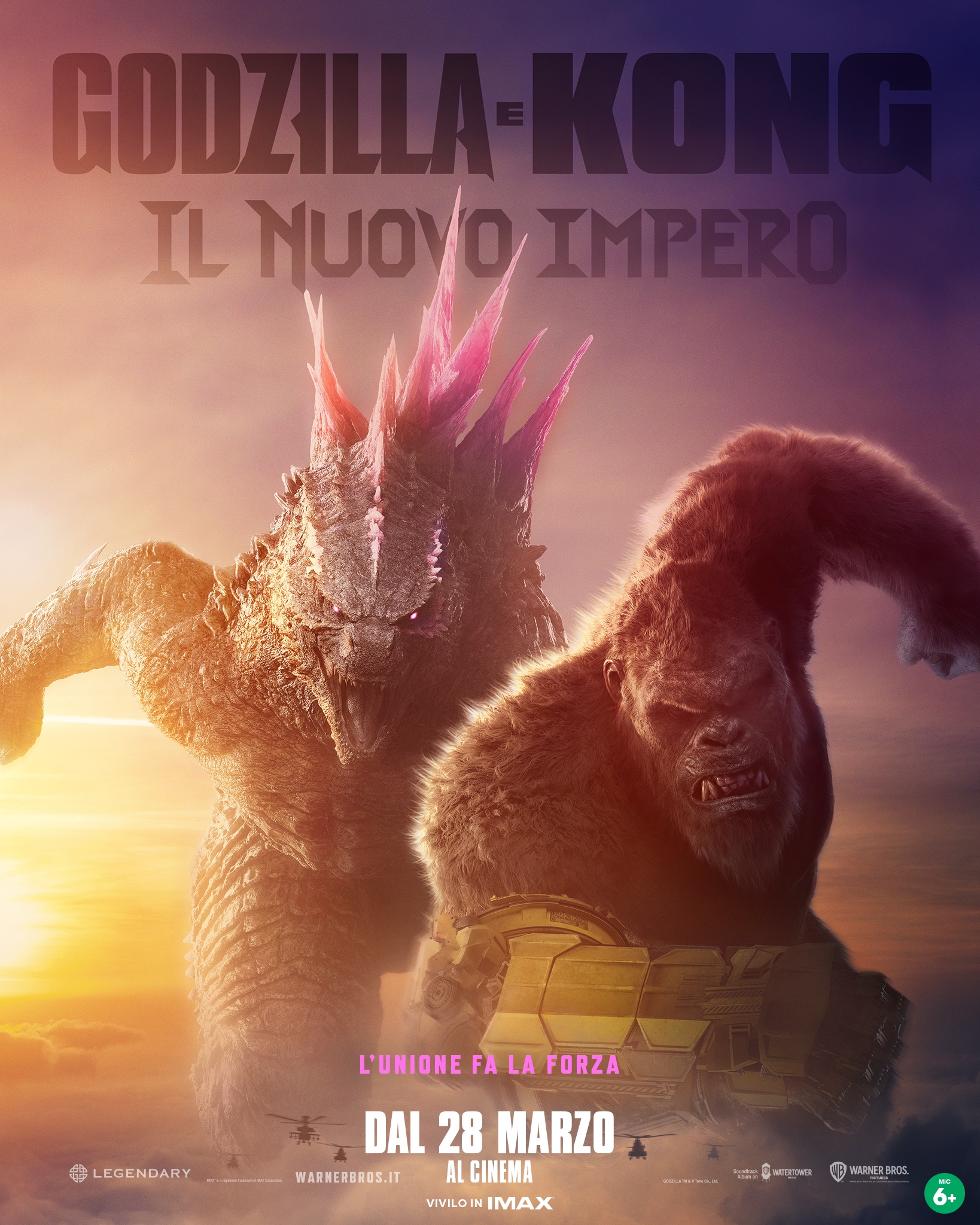 godzilla e kong il nuovo impero poster